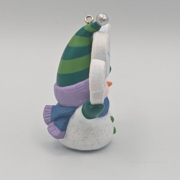 Hallmark Keepsake Frosty Fun Decade 2011 Christmas Ornament - 2nd in the Series - Picture 3 of 9